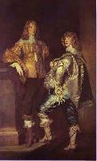 Anthony Van Dyck Portrait of Lord John Stuart and his brother Lord Bernard Stuart oil painting on canvas